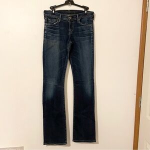 Citizens Of Humanity CoH Kelly Low Rise Bootcut Leg Dark Denim Jeans Size 29